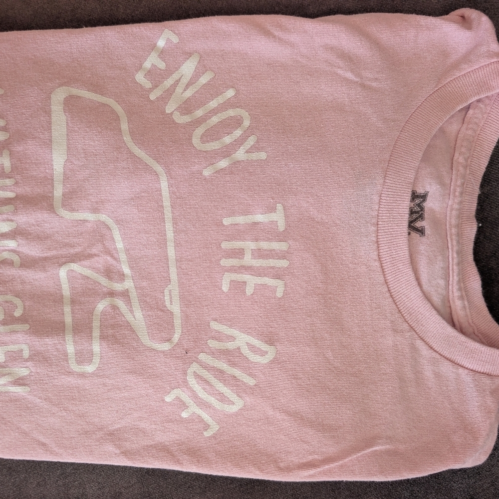 Watkins Glen Kids Pink Graphic T-Shirt